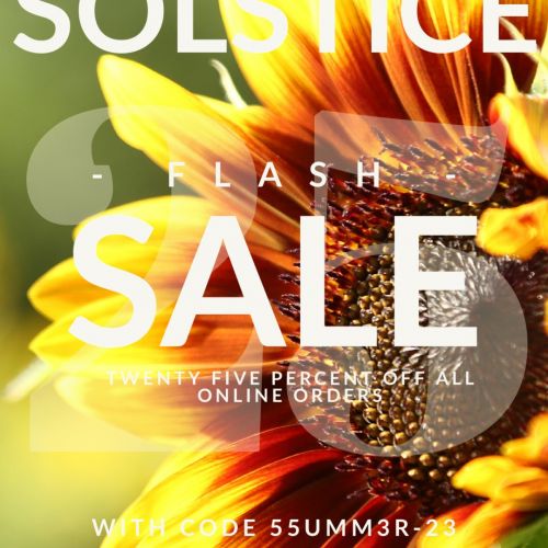 2023 Summer Solstice Flash Sale Voucher